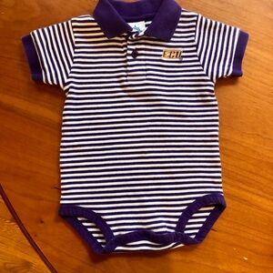 ECU Pirates Polo Onesie